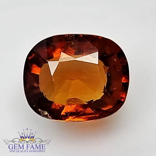 Hessonite Gomed 2.82ct Gemstone Ceylon