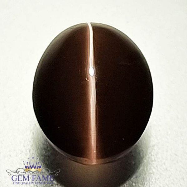 Sillimanite Cat's Eye 3.38ct Rare Gemstone