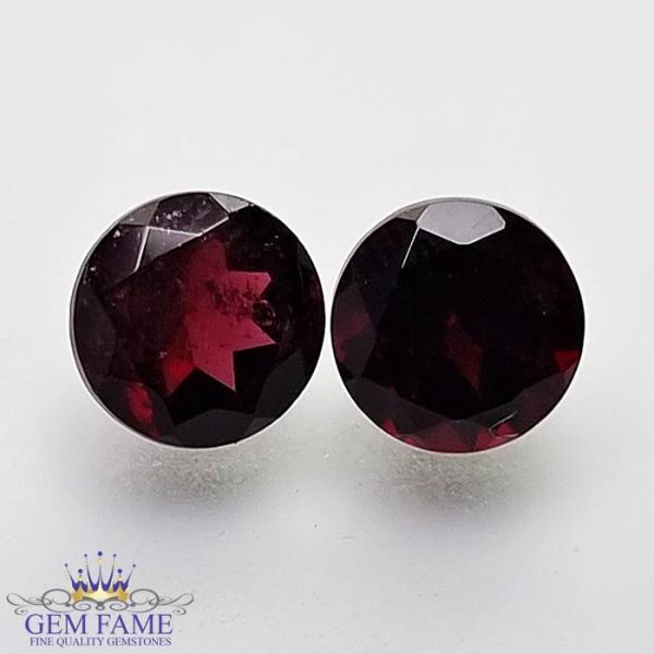 Rhodolite Garnet (Pair) Gemstone