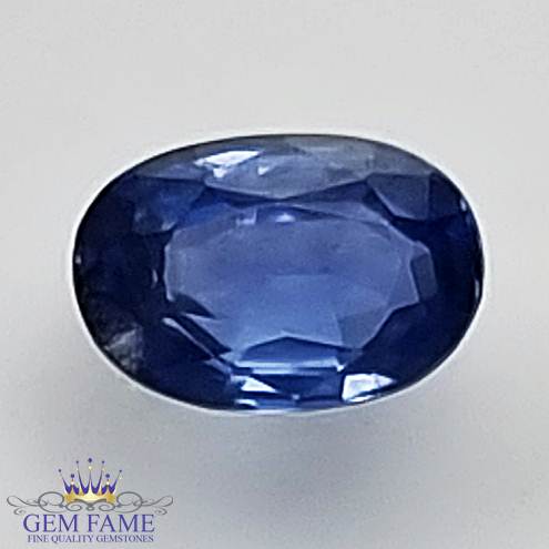 Blue Sapphire Neelam Gemstone 0.59ct