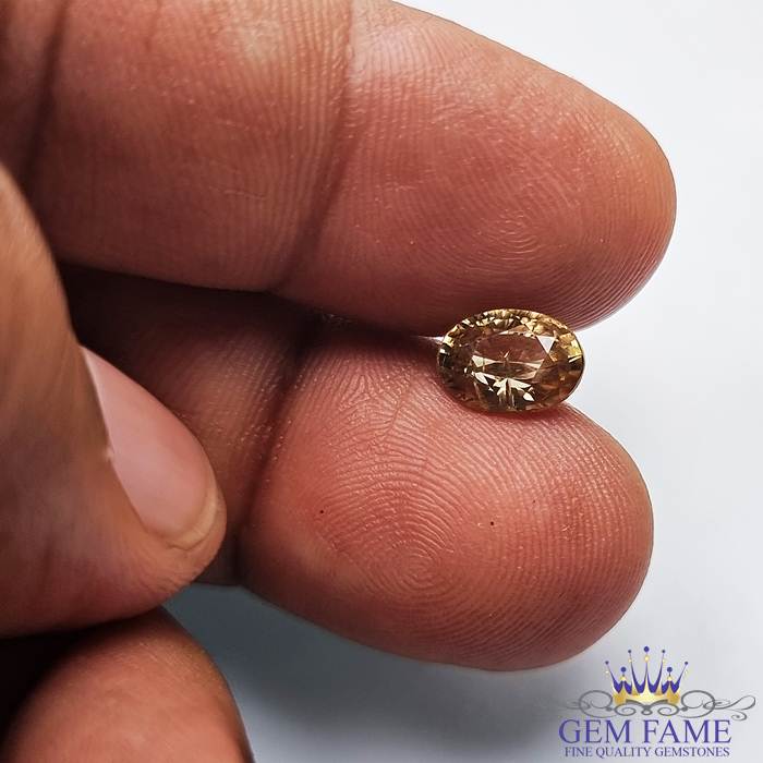 12.25 Ratti Jarkan Precious Gemstone Natural Zircon Stone Rashi Ratna  Ashtadhatu Adjustable Silver Ring for Astrological Purpose for Men :  Amazon.in: Jewellery