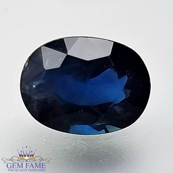 Blue Sapphire 1.66ct (Neelam) Gemstone Australia