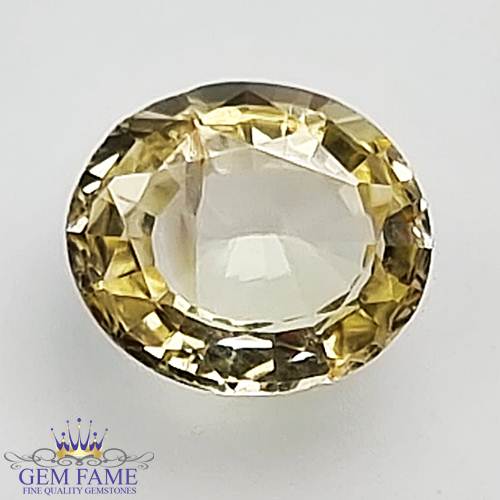 Yellow Sapphire 0.96ct (Pukhraj) Stone Ceylon