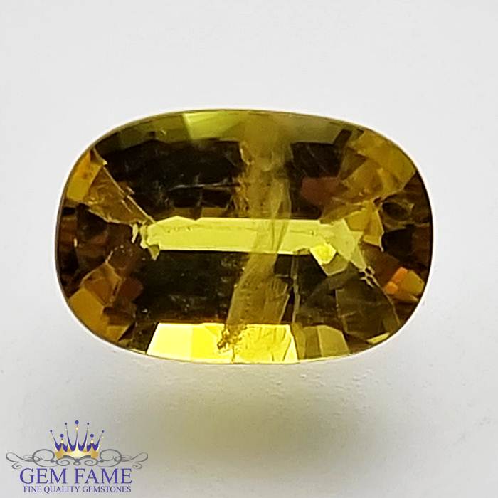 Yellow Sapphire 1.35ct Natural Gemstone Thailand