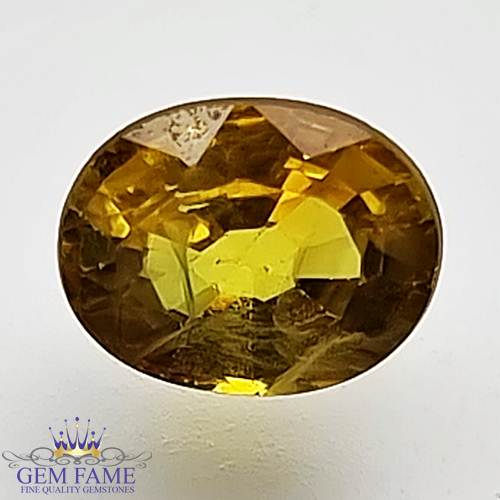 Yellow Sapphire 1.17ct Natural Gemstone Thailand