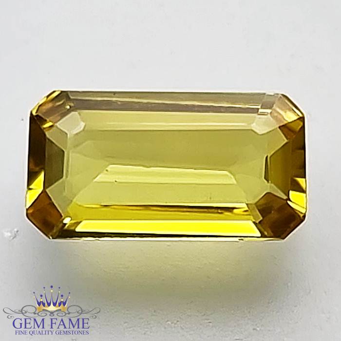 Yellow Sapphire 1.13ct Natural Gemstone Thailand