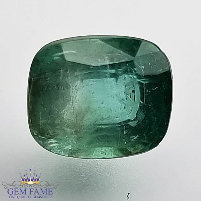 Emerald 4.63Ct Natural Brazilian Emerald Oval Faceted Cut Loose