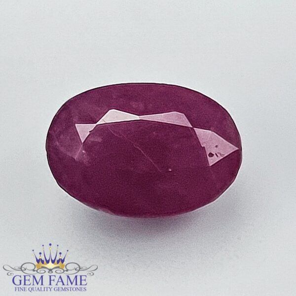 Ruby 4.24ct Natural Gemstone Africa