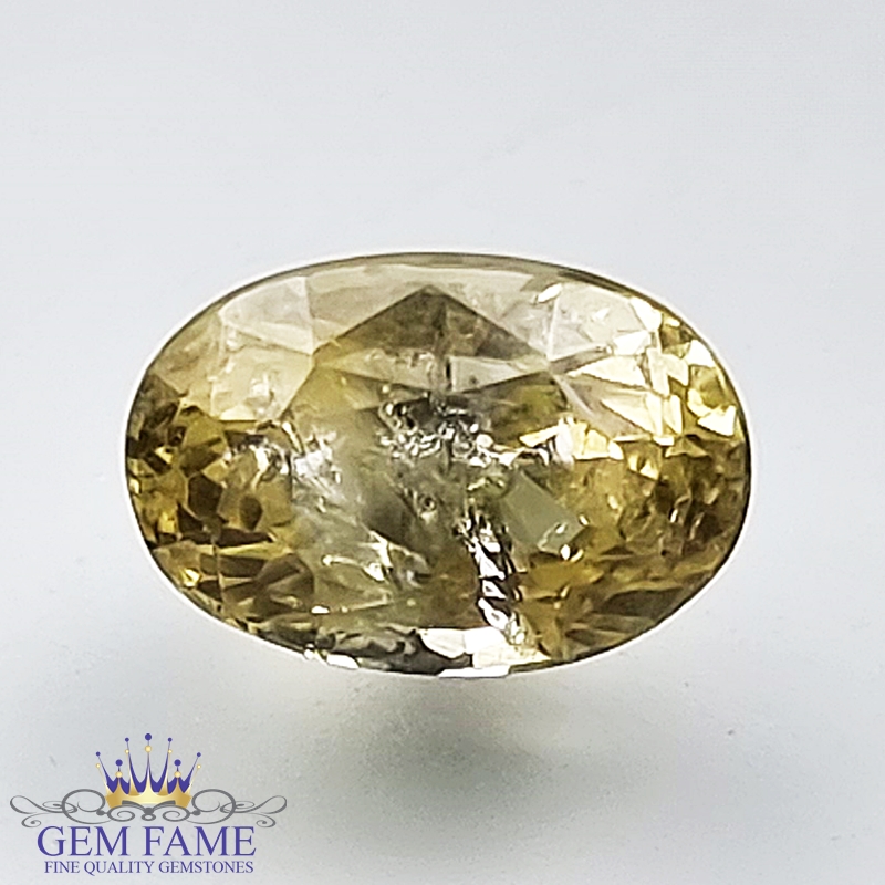 Yellow Sapphire (Pukhraj) 2.66ct Gemstone Ceylon