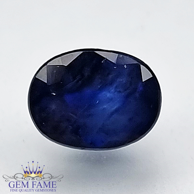 Blue Sapphire 1.84ct (Neelam) Gemstone Thailand