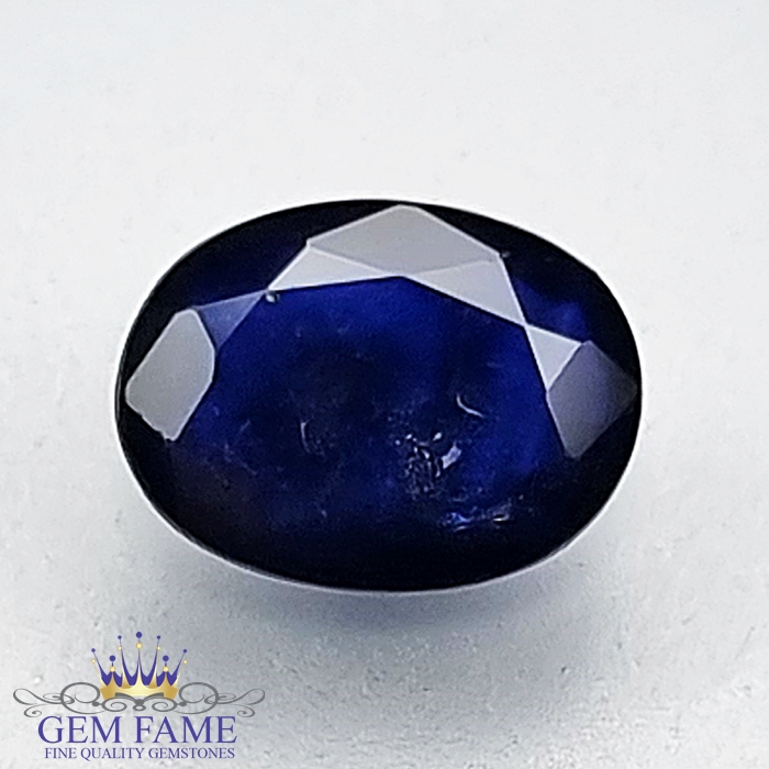 Blue Sapphire 0.87ct (Neelam) Gemstone Thailand