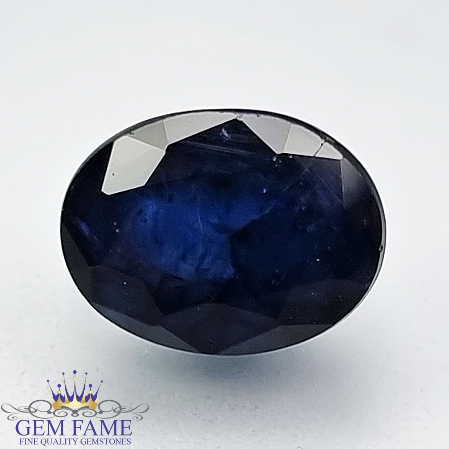 Blue Sapphire 3.66ct (Neelam) Gemstone Thailand