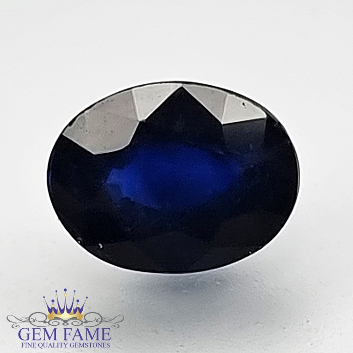 Blue Sapphire 1.45ct (Neelam) Gemstone Thailand