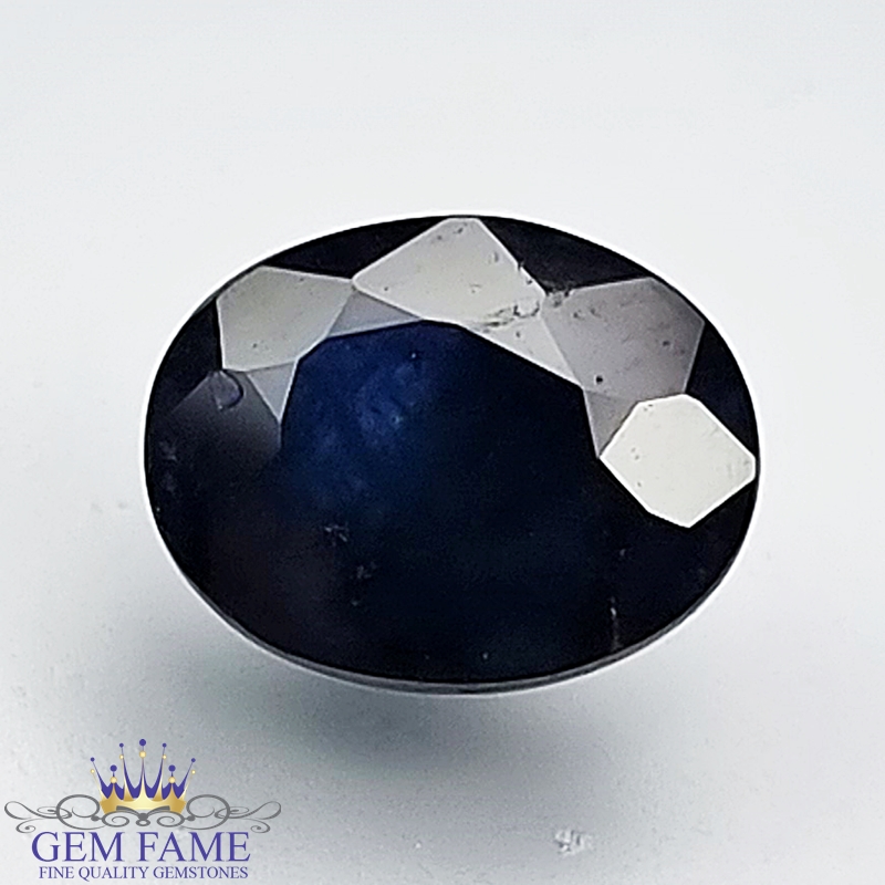 Blue Sapphire 2.18ct (Neelam) Gemstone Thailand