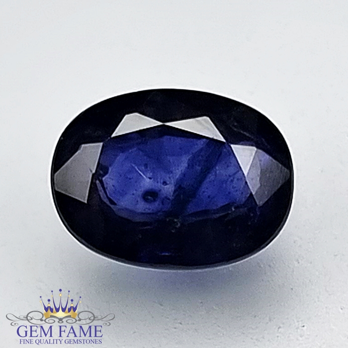 Blue Sapphire 1.41ct (Neelam) Gemstone Thailand