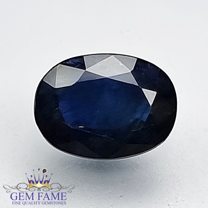 Blue Sapphire 1.43ct (Neelam) Gemstone Thailand