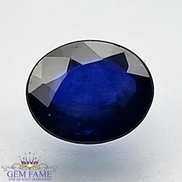 Blue Sapphire 0.59ct (Neelam) Gemstone Ceylon