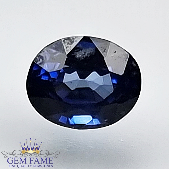 Blue Sapphire 0.72ct (Neelam) Gemstone Ceylon