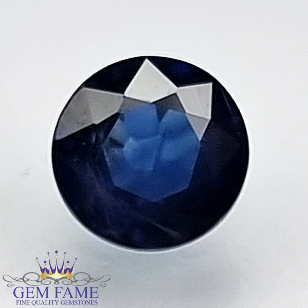 Blue Sapphire 0.77ct (Neelam) Gemstone Ceylon