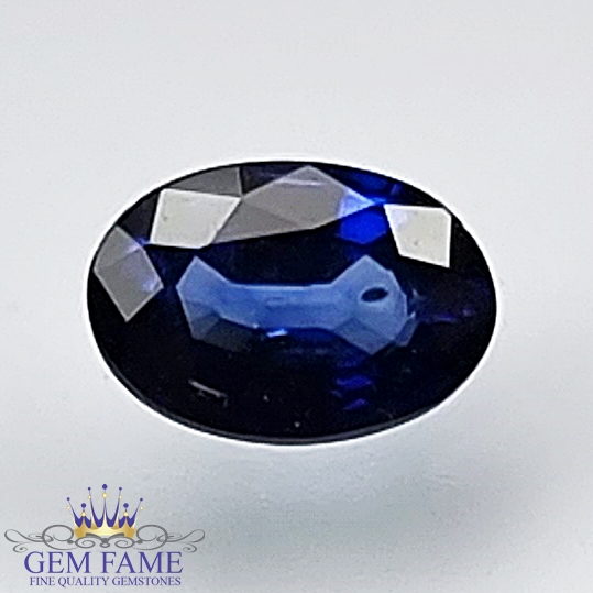 Blue Sapphire 0.44ct (Neelam) Gemstone Ceylon