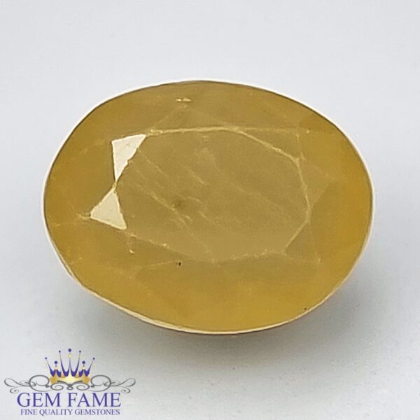 Yellow Sapphire 5.04ct (Pukhraj) Stone Ceylon